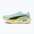 Încălțăminte de alergare pentru bărbați Puma Deviate Nitro Elite 4 Fresh Water/Lemon Crush/Puma Black