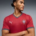 Tricou de fotbal pentru bărbați PUMA FPF Portugal Home Jersey Replica Club roșu/verde 4