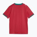 Tricou de fotbal pentru copii PUMA FPF Portugal Home Jersey Replica Club Jr roșu/verde 2