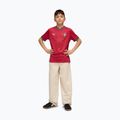 Tricou de fotbal pentru copii PUMA FPF Portugal Home Jersey Replica Club Jr roșu/verde 4