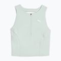Top de alergare pentru femei PUMA Run Lightstride Crop Top creme de mint 5