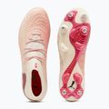 Încățăminte de fotbal PUMA Future 9 Ultimate MxSG sugared almond/puma white/ultra red/puma black 3