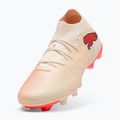 Încățăminte de fotbal PUMA Future 9 Match FG/AG sugared almond/puma white/ultra red/puma black 4