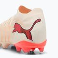 Încățăminte de fotbal PUMA Future 9 Match FG/AG sugared almond/puma white/ultra red/puma black 6