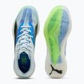 Încălțăminte de handbal PUMA Accelerate Nitro SQD 5 aqua glow/puma black/green glare/royal sapphire 3