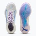 Încălțăminte de handbal PUMA Accelerate Nitro SQD 5 puma white/royal sapphire/light lavender 3