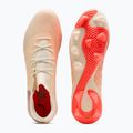 Încățăminte de fotbal PUMA Future 9 Match Fusion FG/AG sugared almond/puma white/ultra red/puma black 3