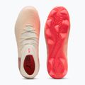 Încălțăminte de fotbal pentru copii PUMA Future 9 Pro FG/AG Jr sugared almond/puma white/ultra red/puma black 4