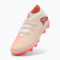 Încălțăminte de fotbal pentru copii PUMA Future 9 Pro FG/AG Jr sugared almond/puma white/ultra red/puma black 5