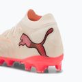 Încălțăminte de fotbal pentru copii PUMA Future 9 Pro FG/AG Jr sugared almond/puma white/ultra red/puma black 6