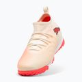 Încălțăminte de fotbal pentru copii PUMA Future 9 Match TT+ Mid Jr sugared almond/puma white/ultra red/puma black 4