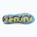 Încățăminte de fotbal PUMA Future 9 Ultimate Advanced Level FG puma white/blue glimmer/pink glimmer/yellow alert 4