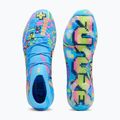 Încățăminte de fotbal PUMA Future 9 Ultimate Advanced Level FG puma white/blue glimmer/pink glimmer/yellow alert 5
