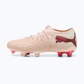 Încățăminte de fotbal PUMA Future 9 Ultimate Low FG sugared almond/puma white/ultra red/puma black