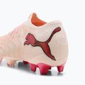 Încățăminte de fotbal PUMA Future 9 Ultimate Low FG sugared almond/puma white/ultra red/puma black 6