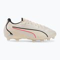 Încățăminte de fotbal PUMA King 20 Pro FG/AG sugared almond/puma black/ultra red 2