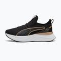 Încălțăminte pentru femei PUMA Softride Sabrina Polished Chrome puma black/puma white/puma gold