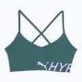 Sutien sport PUMA x HYROX Strappy Pwrmode herb garden 4
