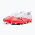 Încălțăminte de fotbal pentru copii PUMA Ultra 7 Match FG/AG Jr ultra red/puma black/puma white 3
