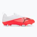 Încălțăminte de fotbal pentru copii PUMA Ultra 7 Match FG/AG Jr ultra red/puma black/puma white 2