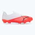 Încălțăminte de fotbal pentru copii PUMA Ultra 7 Match LL FG/AG Jr ultra red/puma black/puma white 2
