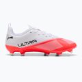 Încălțăminte de fotbal pentru copii Puma Ultra 7 Play FG/AG Jr Ultra Red/Puma Black/Puma White 2