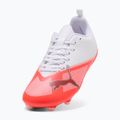 Încălțăminte de fotbal pentru copii Puma Ultra 7 Play FG/AG Jr Ultra Red/Puma Black/Puma White 4