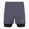 Pantaloni scurți de alergare pentru bărbați PUMA Run Velocity 2IN1 inky depths