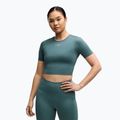 Tricou de antrenament damă PUMA x HYROX Pwrmode Crop herb garden