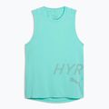 Tricou de antrenament bărbați Puma Hyrx Pwrmode Training Tank intense turquise 4