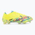 Încățăminte de fotbal PUMA Ultra Nitro 7 Ultimate Advanced Level FG puma white/blue glimmer/pink glimmer/yellow alert 2
