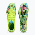 Încățăminte de fotbal PUMA Ultra Nitro 7 Ultimate Advanced Level FG puma white/blue glimmer/pink glimmer/yellow alert 3