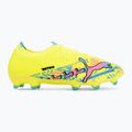 Încățăminte de fotbal PUMA Ultra Nitro 7 Match Advanced Level FG/AG puma white/blue glimmer/pink glimmer/yellow alert 2