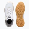 Pantofi de baschet pentru bărbați PUMA Playmaker Pro Mid Trofee cenușă cenușie / fier turnat / aur Puma 11