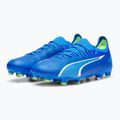 PUMA Ultra Ultimate FG/AG ghete de fotbal pentru bărbați ultra blue/puma white/pro green 8