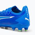 PUMA Ultra Ultimate FG/AG ghete de fotbal pentru bărbați ultra blue/puma white/pro green 10
