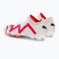 PUMA Ultimate FG/AG ghete de fotbal pentru bărbați puma alb/puma negru/fire orchid 3