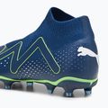 PUMA Future Match+ Ll FG/AG cizme de fotbal pentru bărbați albastru persan/alb/puma alb/pro verde 8