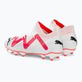 PUMA Future Pro FG/AG Jr ghete de fotbal pentru copii puma alb/puma negru/fire orchid 3