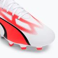 Cizme de fotbal pentru bărbați PUMA Ultra Play FG/AG puma alb/puma negru/fire orchid 7