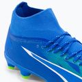 PUMA Ultra Pro FG/AG ghete de fotbal pentru bărbați ultra blue/puma white/pro green 8