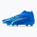 PUMA Ultra Pro FG/AG ghete de fotbal pentru bărbați ultra blue/puma white/pro green 10