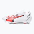 Cizme de fotbal PUMA Ultra Match MXSG pentru bărbați puma alb/puma negru/fire orchid 11
