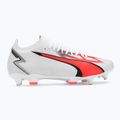 Cizme de fotbal PUMA Ultra Match MXSG pentru bărbați puma alb/puma negru/fire orchid 2