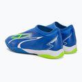 PUMA Ultra Match LL IT + Mid Jr ghete de fotbal pentru copii ultra blue/puma white/pro green 3