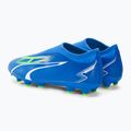 PUMA Ultra Match Ll FG/AG Jr ghete de fotbal pentru copii ultra blue/puma white/pro green 3