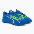 Ghete de fotbal pentru bărbați PUMA Ultra Play FG/AG ultra blue/puma white/pro green 4