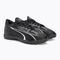 Cizme de fotbal pentru bărbați PUMA Ultra Play FG/AG puma negru/asfalt 4
