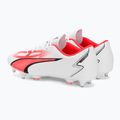 Cizme de fotbal PUMA Ultra Play MXSG pentru bărbați puma alb/puma negru/fire orchid 3