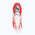 Cizme de fotbal PUMA Ultra Play MXSG pentru bărbați puma alb/puma negru/fire orchid 6